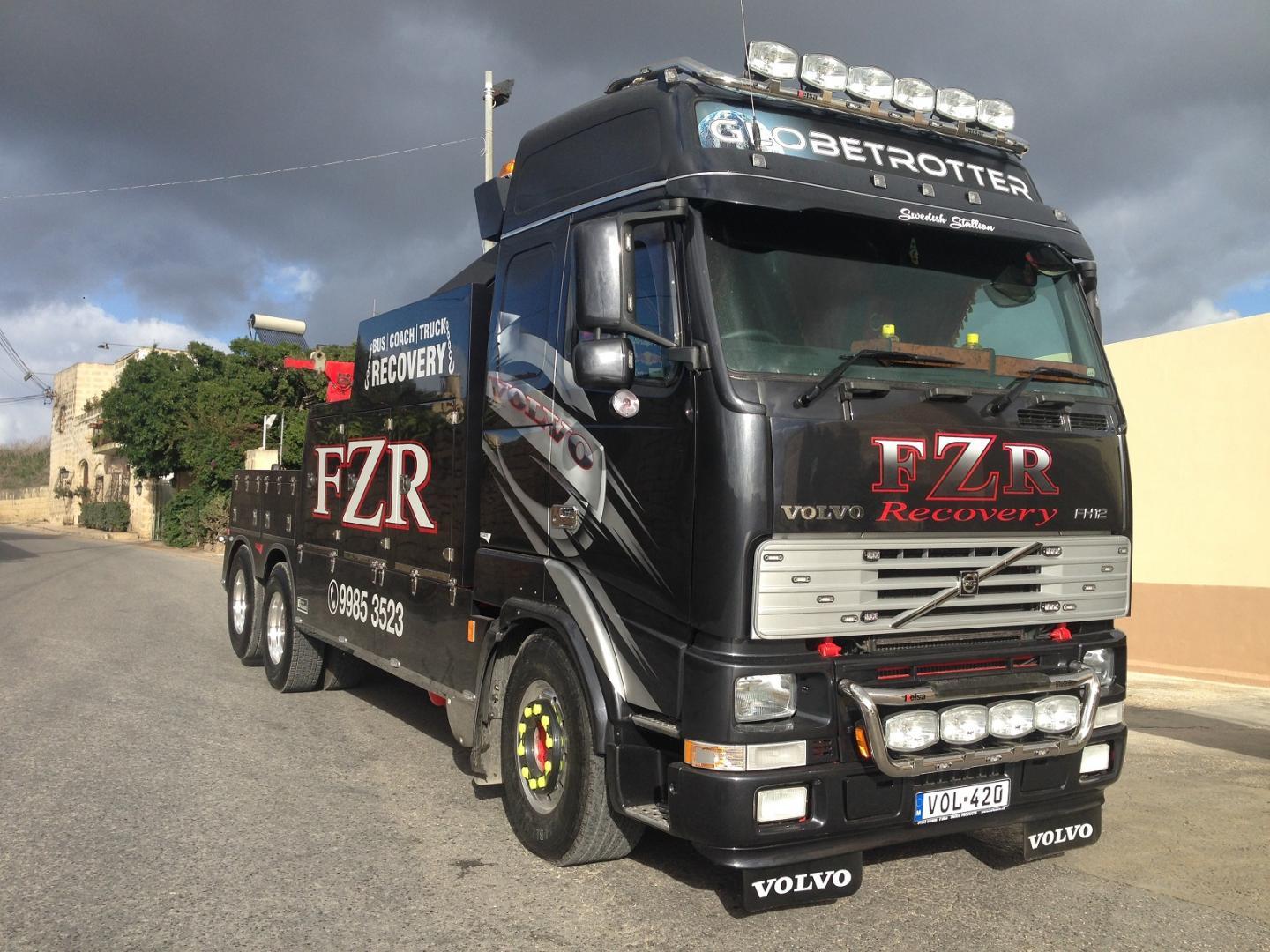 Towing Services Zarb Coaches Ltd